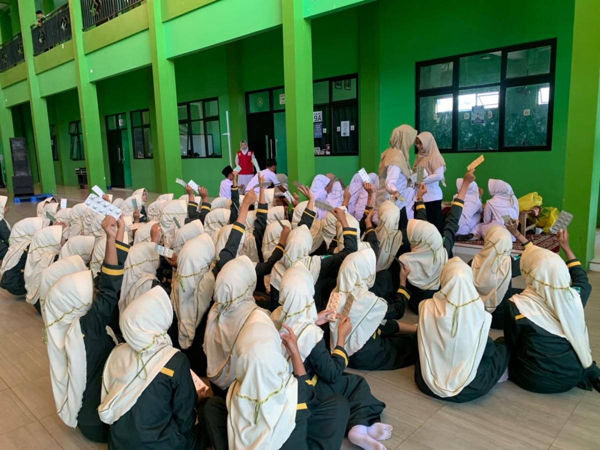 Pastikan Kebugaran Pelajar, CKG Massal Digelar di SMK Fadlun Nafis